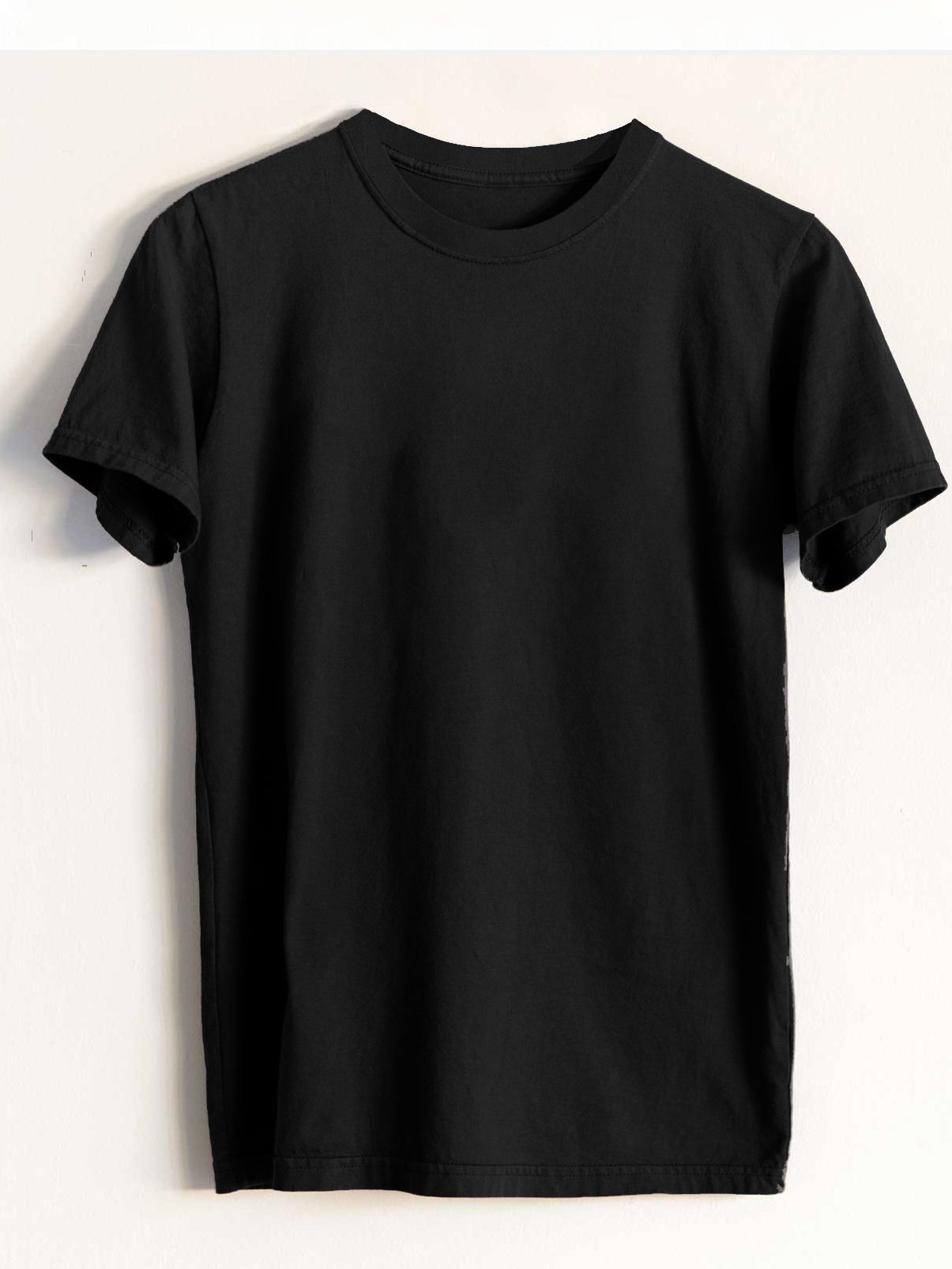 Weit Lässig Rundhals T-Shirt