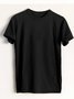 Lässig Baumwolle Geblümt T-Shirt
